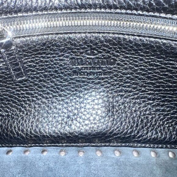 Valentino Garavani Small Grainy Calfskin Rockstud Tote♥️LIKE NEW♥️ - Picture 10 of 12